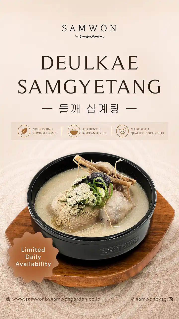 Promo Dulkae Samgyetang korean food restaurant new menu